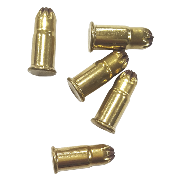.22 Straight Wall Powder actuated Loads,for Dog Training,Green,150ft Range,100pc 